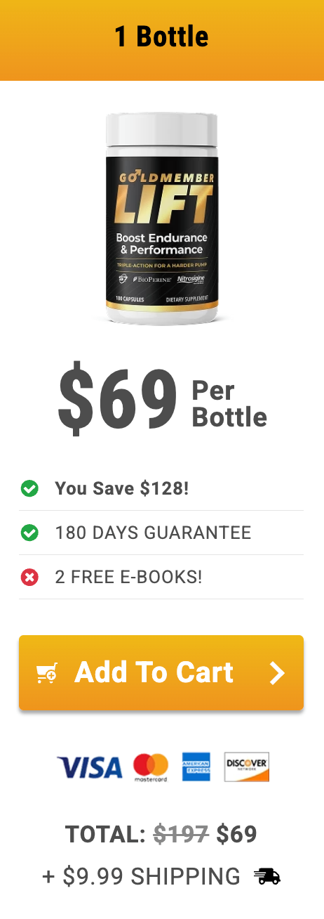 Goldmember Lift Buy 1 Bottle