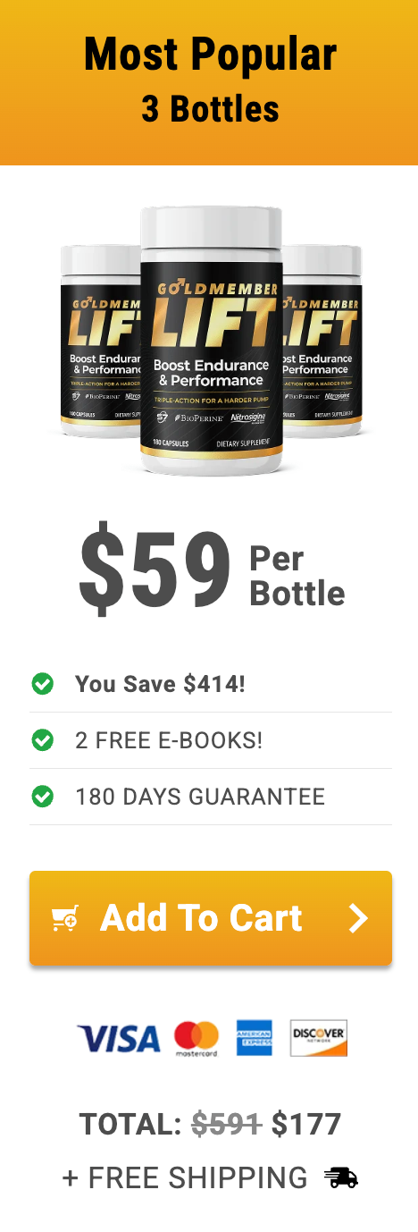 Goldmember Lift Buy 3 Bottles