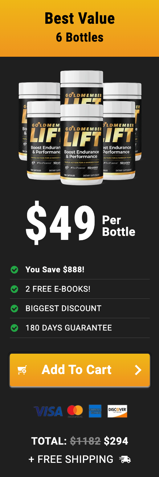 Goldmember Lift Buy 6 Bottles